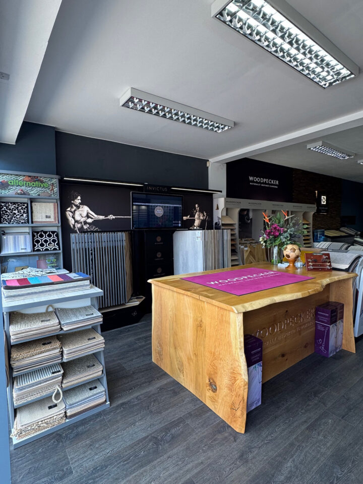 Oaks modern showroom